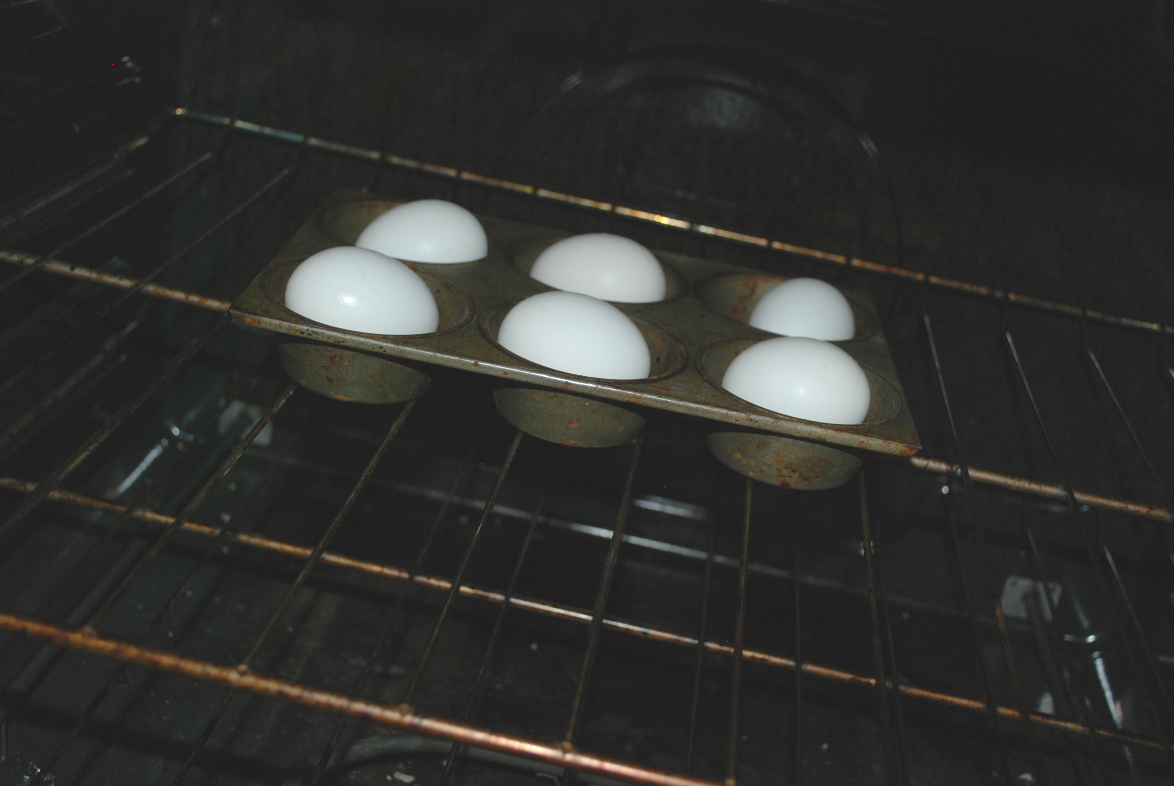 Oven baked eggs?