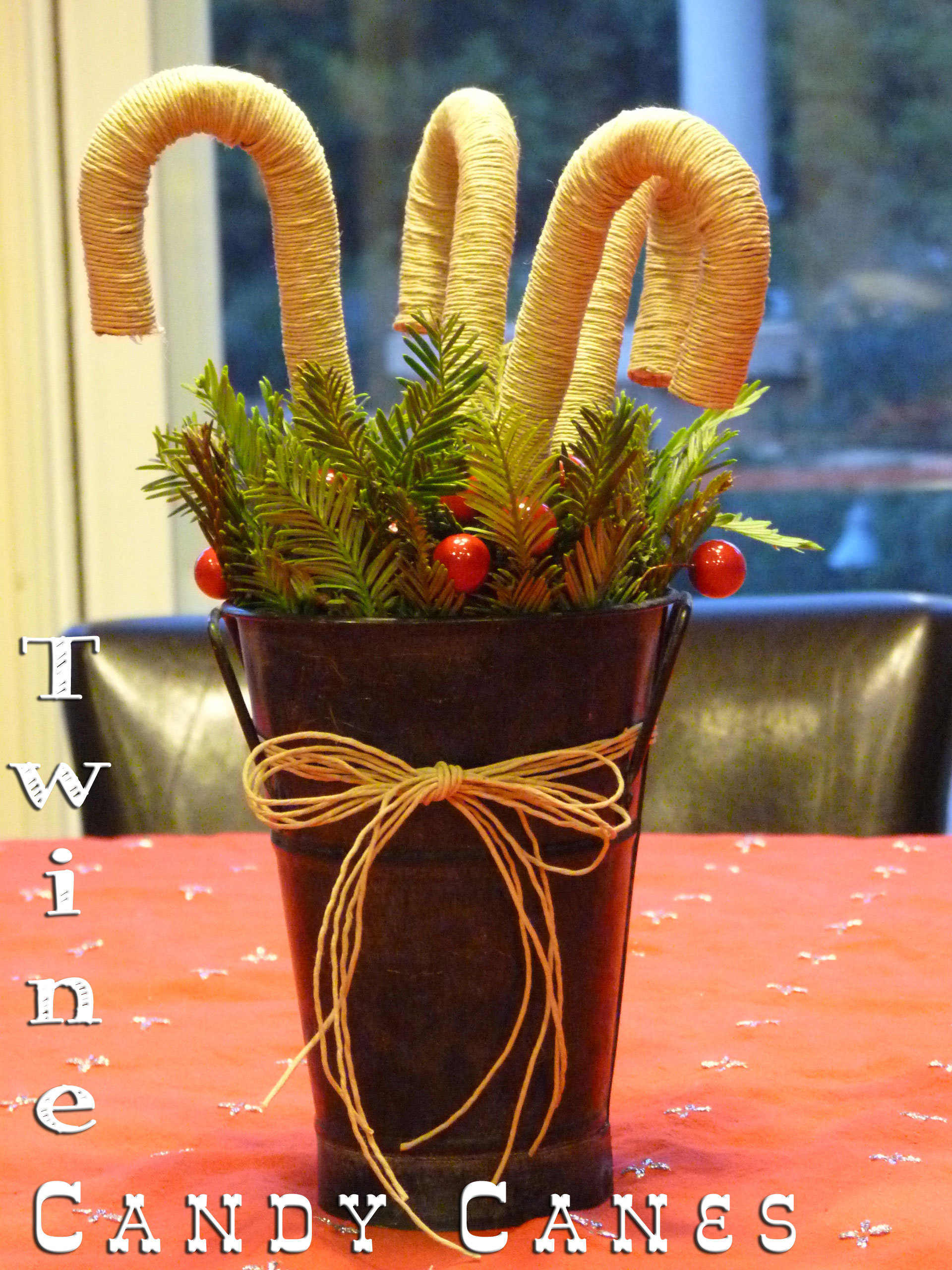 Twine Candy Canes
