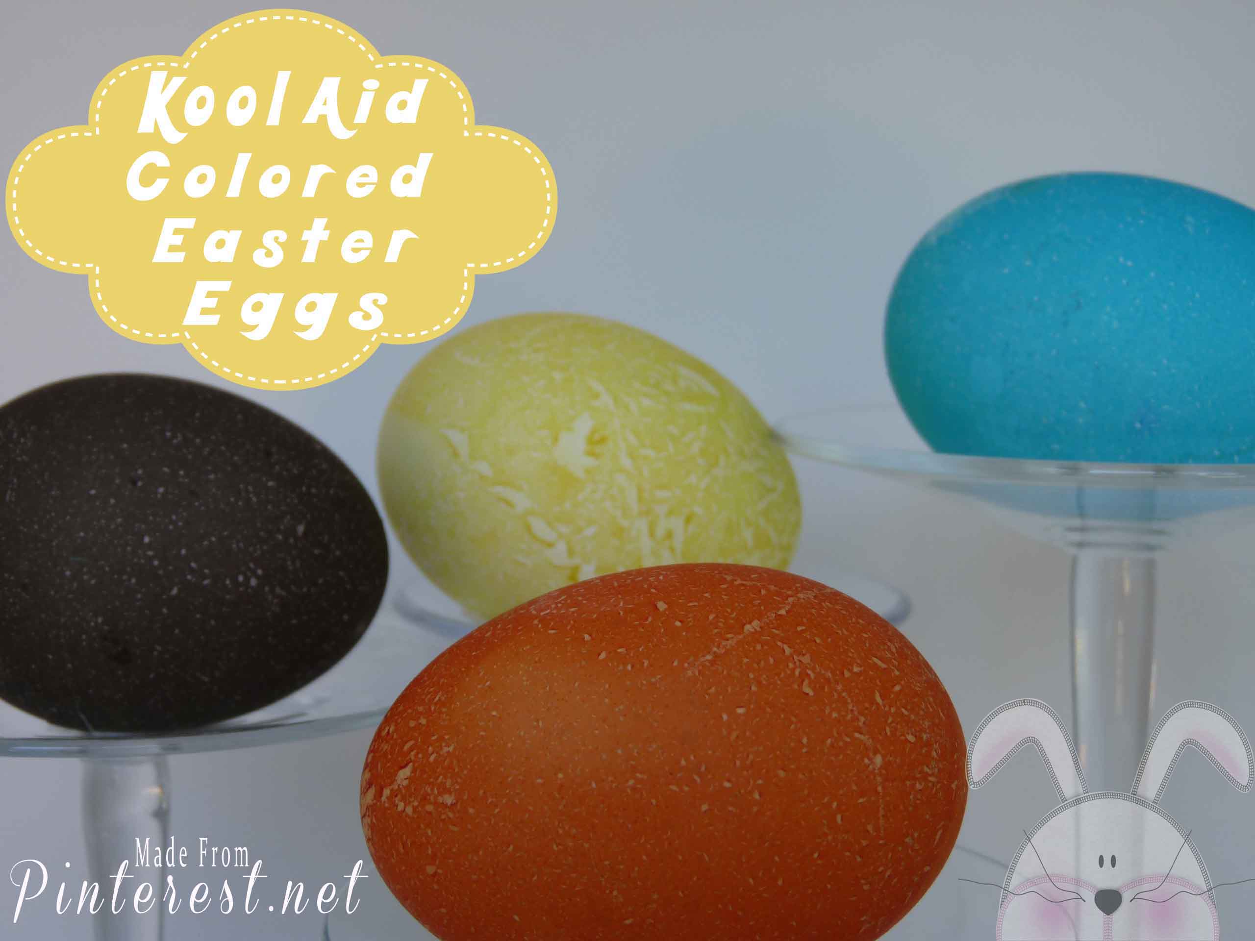 Kool Aid Colored Easter Eggs #Kool Aid Easter Eggs #Easter #Kool Aid