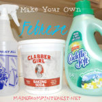 Make Your Own Febreze for approx $.15 a bottle! madefrompinterest.net