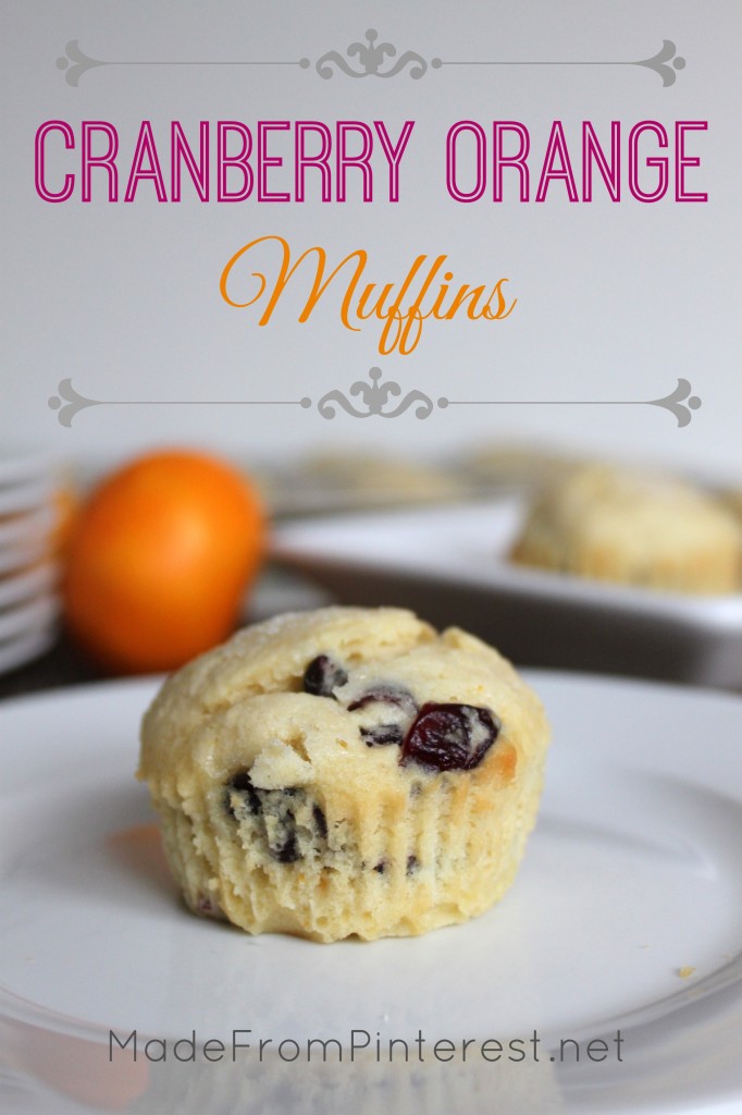 Cranberry Orange Muffins - buttermilk makes them tender, a sprinkle of sugar makes the top crunchy and sweet.