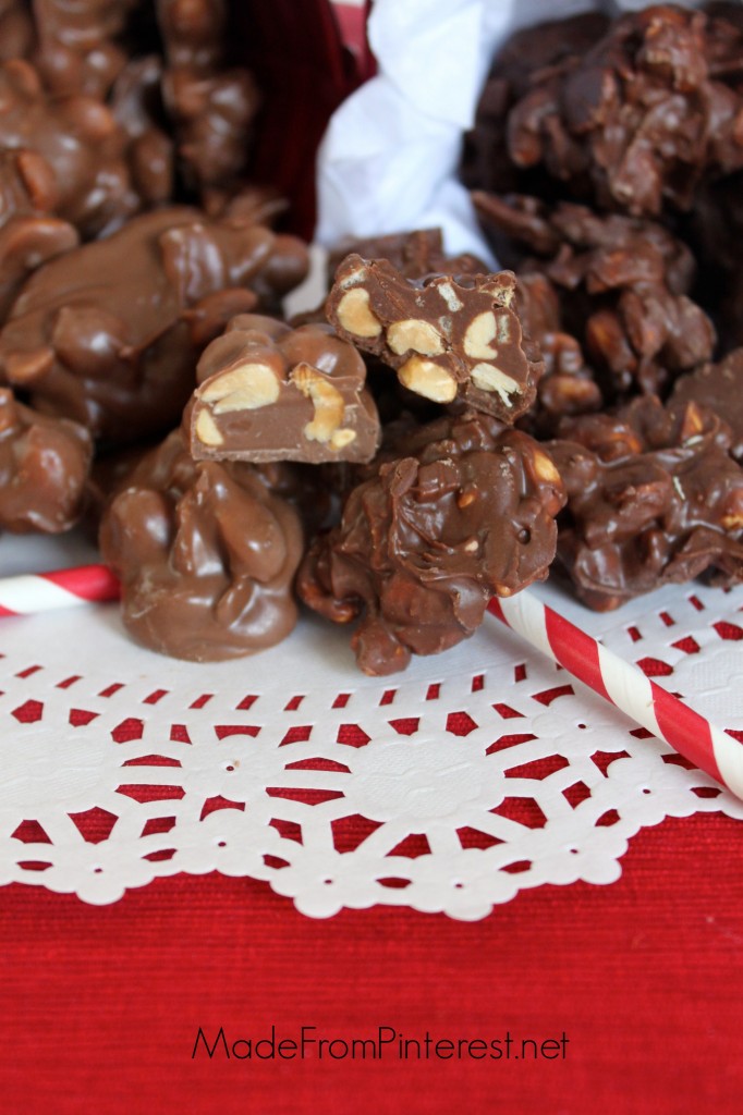 Crock Pot Candy 2 ways, chocoloate and chocolate butterscotch. Makes 150 pieces of yum!