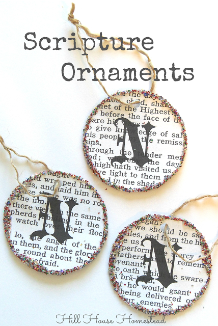 Scripture Ornaments