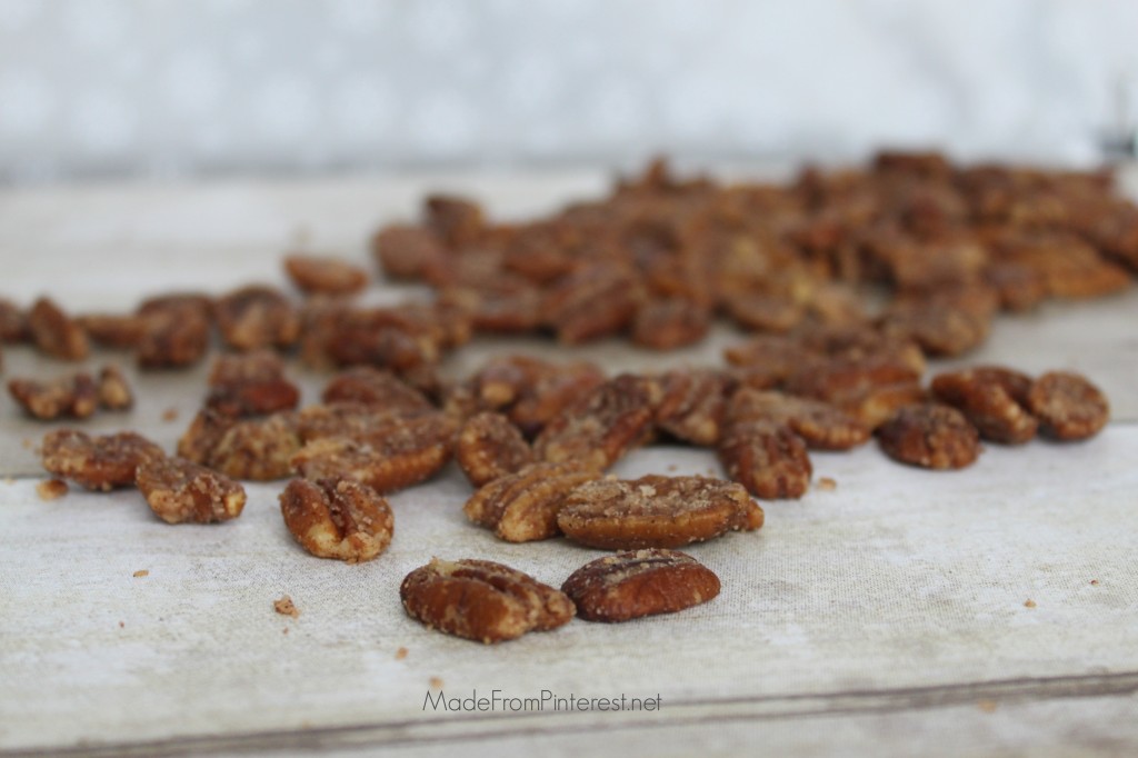 Sugar and Spice Pecans - These are made in the crock pot. Great for salads and snacking.