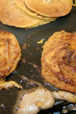 Pumpkin Cinnamon Swirl Pancakes