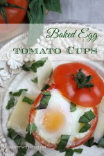 Baked Egg Tomato Cups