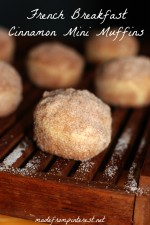 French Breakfast Cinnamon Mini Muffins