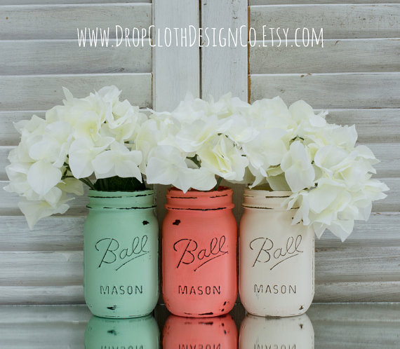 pastel-painted-mason-jars