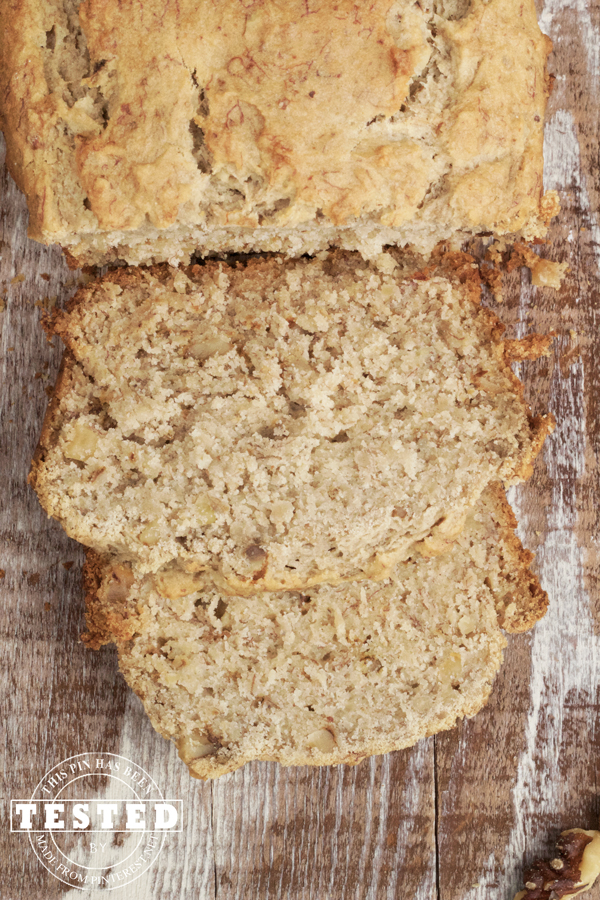Healthy Banana Bread Recipe - This is a healthy recipe that actually tastes good! Honey is used instead of white sugar for a milder sweet taste.