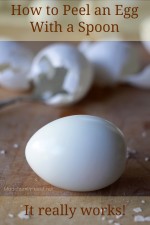 How To Peel An Egg With a Spoon
