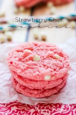 Strawberry Chip Cookies