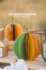 Paper Pumpkins ∣ Autumn Market Day Three