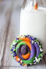 Twisted Halloween Sugar Cookies