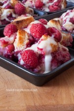 Rockin’ Raspberry Bread Pudding