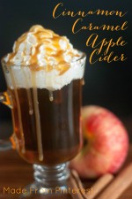 Recipe for Hot Apple Cider. It is so much fun to make these fancy drinks by yourself at home.