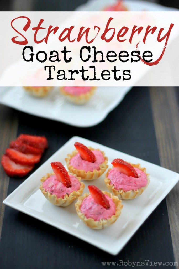 Strawberry-Goat-Cheese-Tartlets