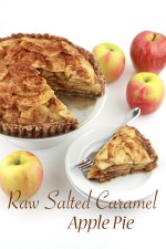 Raw Salted Caramel Apple Pie