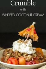 Tropical Fruit Crumble with Coconut Cream